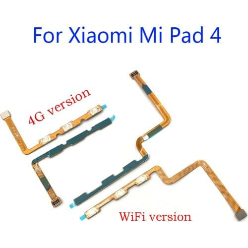 Power On Off Volume Side Key Button For Xiaomi Mi Pad 4 Pad4 Replacement Flex Cable Ribbon