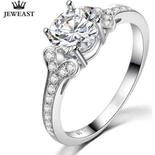 ZSG Natural diamond 18K gold Pure Gold Ring Real 18K gold Solid Gold Ring Trendy Classic Party Fine Jewelry Hot Sell New 2019