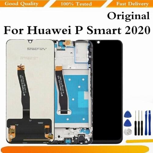 Original LCD For Huawei P Smart 2020 LCD Screen Touch Digitizer Assembly For Huawei POT-LX1A POT-LX3 Replacement Parts