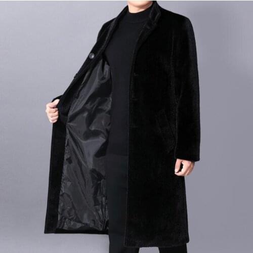 Autumn winter casual woolen coat men trench coats black long sleeves overcoat mens cashmere coat casaco masculino england