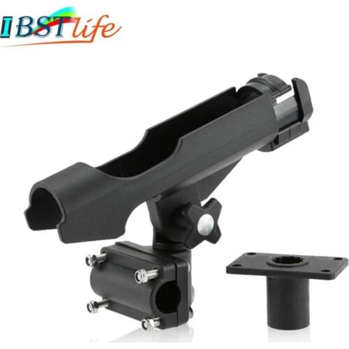 Fishing Rod Rest Adjustable Removable 360 degree Holders Kayak Boat Support Tools Accessories Pole Bracket