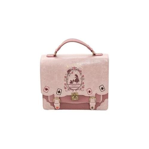 Disney Alice In Wonderland 4color Anime Plush Backpack Cartoon Casual Dolls Backpacks school Child Unisex