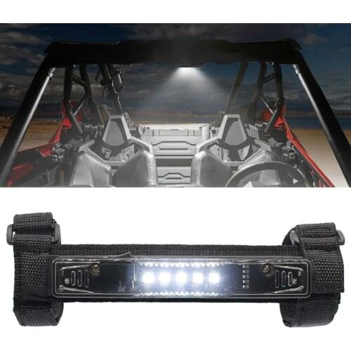 Roll Bar LED Light for Polaris Ranger RZR ATV UTV Can-Am 4" Roll Bar/Bumper Driving Dome Interior Light wi/ ON/OFF toggle switch