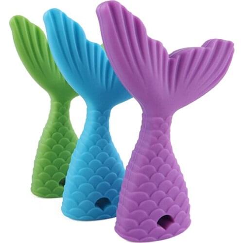 Chew Necklace Autistic Baby BPA Free Silicone Teether Autism Sensory Chewy Toys Q1FE