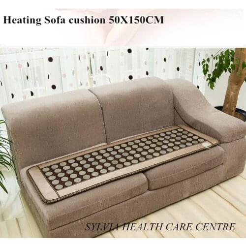 2020 Free Shipping Natural Jade Pad Tourmaline Heated Health Care Pad Full Body Massage Mat sleeping As Seen On TV 150x50cm