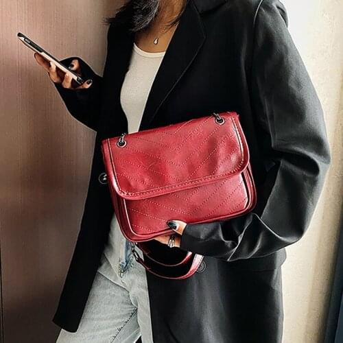 2021 Women Bags Summer Retro PU Crossbody Bag Fashion Shoulder Bags Western Style Purses Handbag For Women Travel Handbags