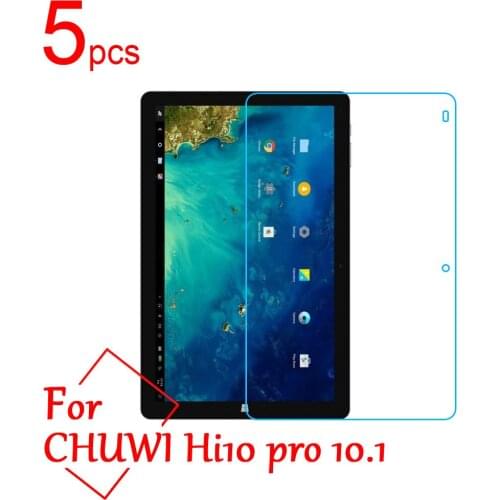 5pcs Ultra Clear/Matte/Nano anti-Explosion LCD Screen Protector Film Cover For CHUWI Hi10 pro 10.1 inch tablet Protective film