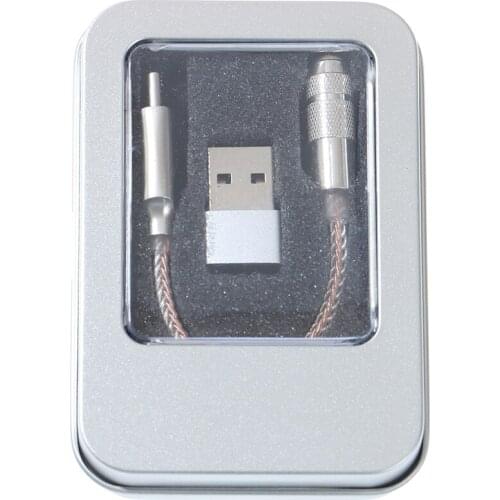 Type-C to 3.5mm 32 Bit/384kHz DSD64/128 HiFi DAC Audio Adapter