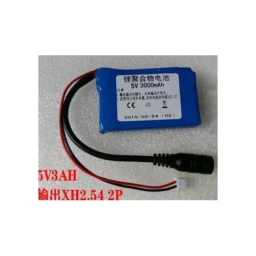 Free shipping 5v 3Ah lithium battery 5v 3000mAh Lithium polymer battery Rechargeable batteries