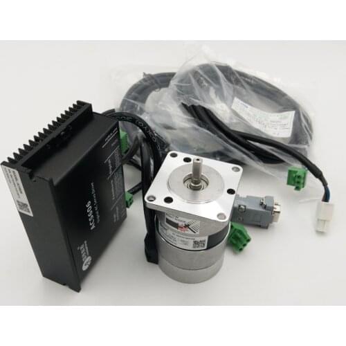 Leadshine 50W 24V DC Brushless Motor+Drive Kit BLM57050-1000+ACS606 Servo Brushless Driver 3A 0.16NM 3000RPM Pulse Control