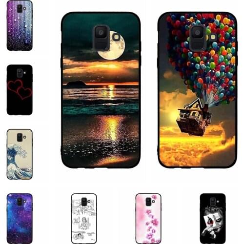 For Samsung Galaxy A6 2018 A600 A600F Case Cover Soft Silicone Coque For Funda Samsung A6 2018 Phone Case Capa Bumper Protective