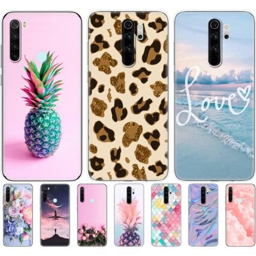 For xiaomi Redmi Note 8T Case bumper Soft TPU Back Cover For xiaomi Redmi Note 8 global Phone Case For Redmi NOTE 8 PRO Coque