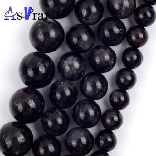 High Quality Genuine Natural Stone Hypersthene Beads For Jewelry Making 6 8 10mm Round Loose Spacer Beads DIY Bracelet Necklace