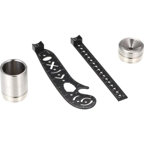 Scale Ruler Magnet Multifunctional Drawing Ruler Scale Ruler Drawing Compass Pattern Measuring Drawing Ruler Tool