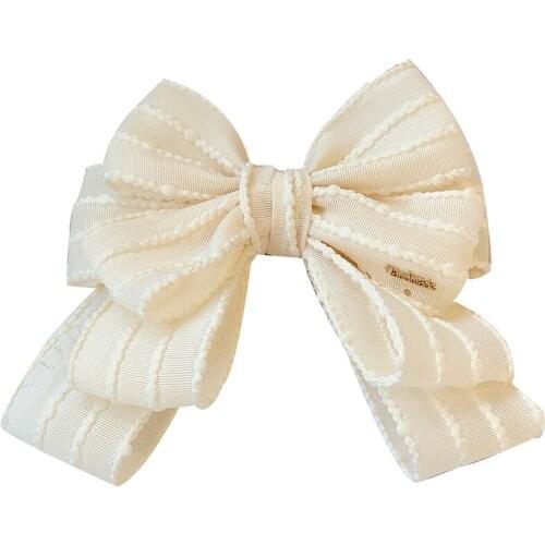 Korean Fashion Fabric Bow Brooch Bowknot Cloth Art Neck Tie Shirt Corsage Collar Pin Jewelry Gift for Women Colthing Accessories