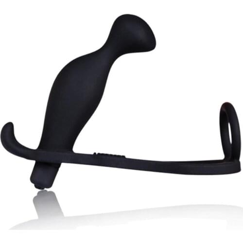 Men Anal Plug Vibrator Penis Ring Prostate G-Port Massager Couple Adult Sex Toys for woman Enjoy full of pleasure with couples