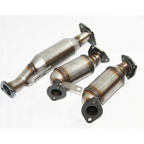 3PC Catalytic Converter Set for 09-17 Buick Enclave/Chevy Traverse/GMC Acadia