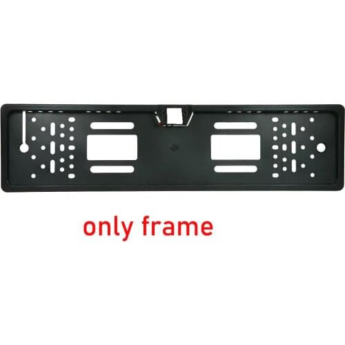 Rear View camera EU License Plate Frame Car Reverse Camera waterproof Back Up Camera