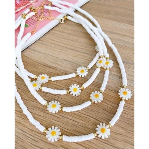 New design shell flower charms for women fashion jewelry