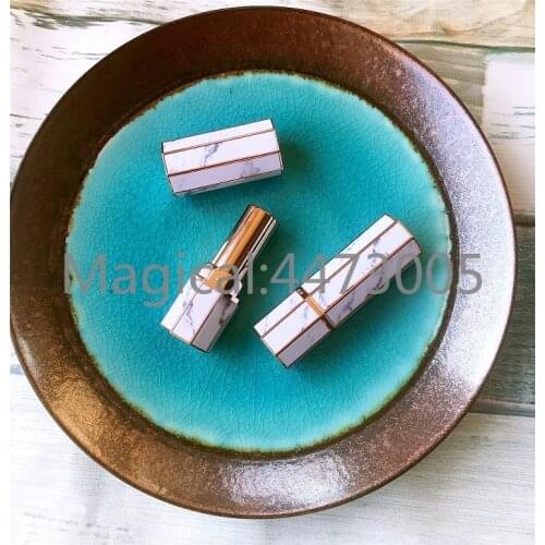 10/20/50PCS Empty 12.1mm Eight Side Lipstick Tube DIY Patch Lip Balm Refillable Container Lip Rouge Package Rouge Pipe Shell