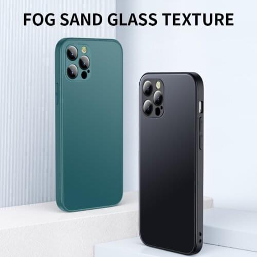 Luxury Shockproof Camera Lens Protection Glass Soft Silicone Phone Case For iPhone 12 Pro Max 11 XR 8 Plus Cellphone Cover Funda