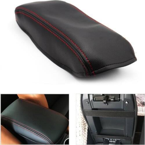 Car Center / Door Armrest Panel Microfiber Leather Trim Cover For Honda Civic 9th Gen 2012 2013 2014 2015