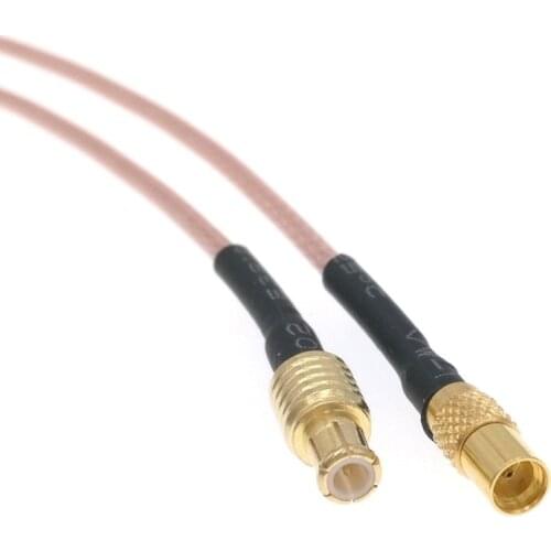 MCX Male Straight To MMCX Female RG178 8" 20CM RF Pigtail Jumper Cable