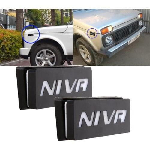 1 pair LED for Lada Niva 4x4 side Position Indicator Park Light Side Marker Lamp Amber Waterproof for Lada 4x4 Urban