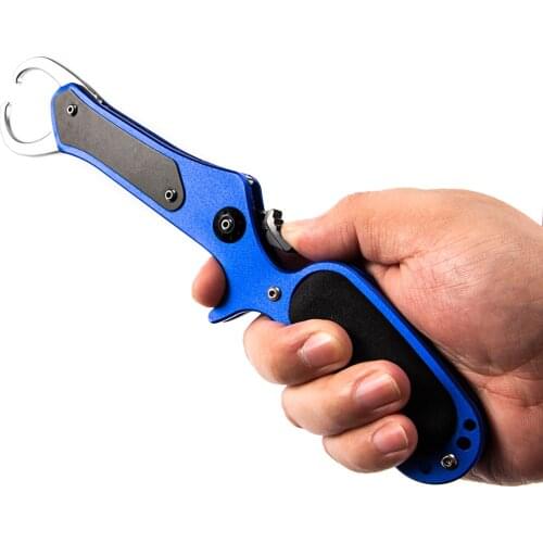 Aluminum Alloy Fish Lip Gripper Durable Fish Pliers Clamp Fish Controller Body Holder Fishing Tools Accessories