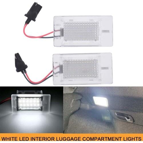 Car Courtesy Step Light Trunk Lamp for Ford B-Max Cougar EcoSport Escort Figo Fiesta Focus Fusion Galaxy Puma Sierra Mondeo KA