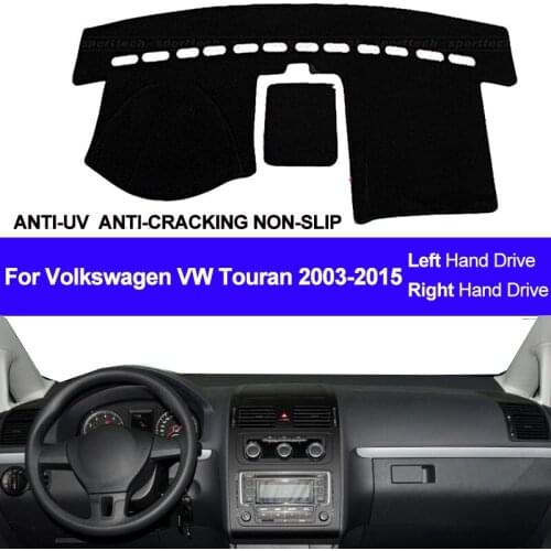 Car Dashboard Cover Dash Mat For Volkswagen VW Touran 2003 2004 -2009 2010 2011 2012 2013 2014 2015 Pad Sun Shade Car Styling