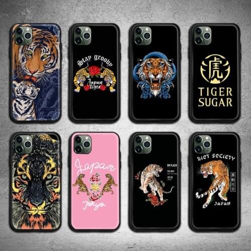 Richmond finch japan tiger Phone Case For iphone 12 11 Pro Max Mini XS Max 8 7 6 6S Plus X 5S SE 2020 XR cover