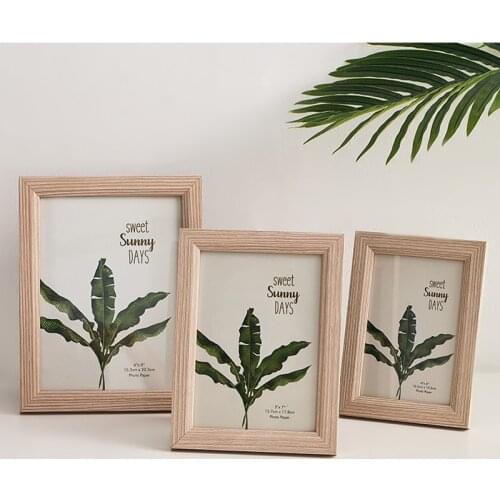 6/7/8 Customs Timber Place Image Family Photo Frame Nordic House Decoration Accessories Table Decoration Personalised Gift