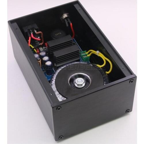 Finished 100W DC12V/5A Low Noise High Current Regulated Linear Power Supply 100VA HiFi MJL15025 Gold Seal LPS