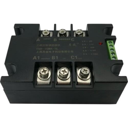 The new torque motor speed module torque motor speed regulator 40A, TSR-40WA-HL, can be connected to 4-20MA