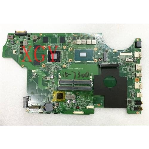 Original FOR MSI GE62 GE72 motherboard MS-16J51 MS-16J5 1.0 i5-7300HQ SR32S N16P-GX-A2 100% teste OK
