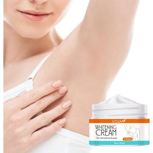 Armpit Whitening Cream Skin Lightening Bleaching Cream Underarm Dark Skin Legs Knees Whitening Intimate Body Lotion
