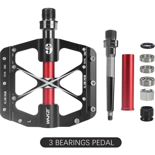 Aluminum Alloy Bicycle Pedal Cycling Pedal Durable Foot Pedal Accessory Non-slip Bike Pedal Riding Bike Part