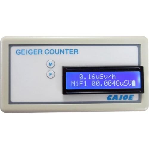 GMV2 Portable Handle Geiger Counter Radiation Dosimeter EMF Meter Assembled Nuclear Radiation Detector