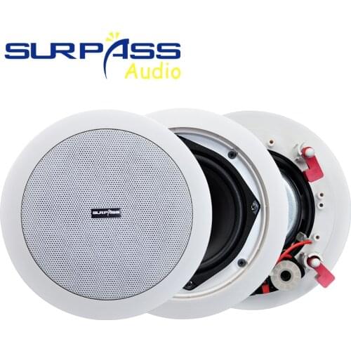 5INCH Ceiling Speaker PA System Pro Audio Background Music Speaker Passive Ceiling Speaker For Restaurant Hotel Sound System