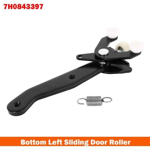 Bottom Left Sliding Door Roller For VW T5 Transporter Multivan 2003-16 7H0843397F 7H0843397 Door Lower Bottom Roller Hinge