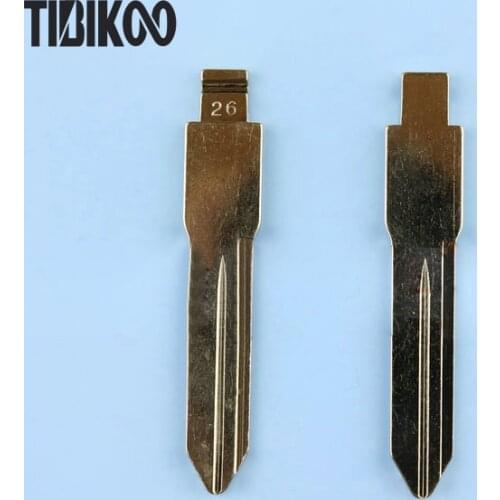 NO.26 Replacement Key Blade for Buick Side Groove