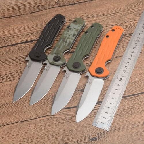 High Quality ZT0620B tactical pocket G10 handle 9cr18mov blade outdoor camping hunting folding knives Survival Utility knife EDC