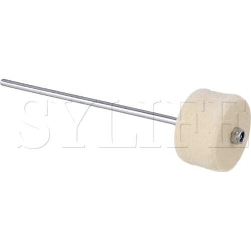 190MM Stainless Steel Handle Felt Bass Drum Beater for Any Music Style