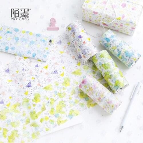 10 cm Wide Half Warm Time Paper Washi Tape Adhesive Tape DIY Scrapbooking Sticker Label Masking Tape