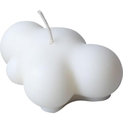 3D Clouds Shape Candle Mold Silicone Mold Jewelry Soap Making Mold Handcraft Ornaments Making Tool DIY Soap Mold Moule Bougie