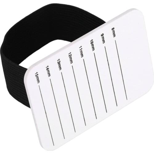 Acrylic False Eyelashes Stand Pad Pallet Lashes Holder Fake Lashes Extension Essential Tool