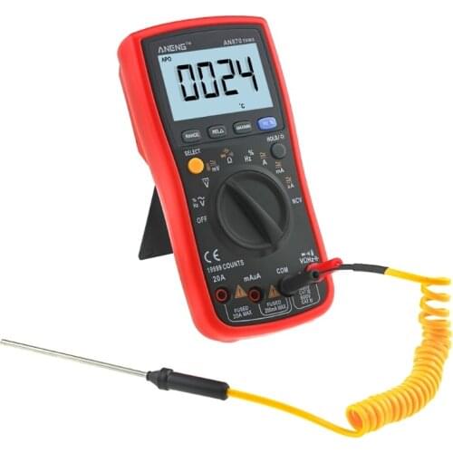 AN870 19999 COUNTS Digital Multimeter True-RMS Voltage Ammeter Current Meter