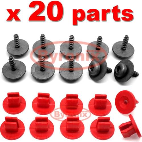 FOR FORD FOCUS MONDEO ENGINE UNDERTRAY COVER CLIPS BOTTOM COVER SHIELD GUARD