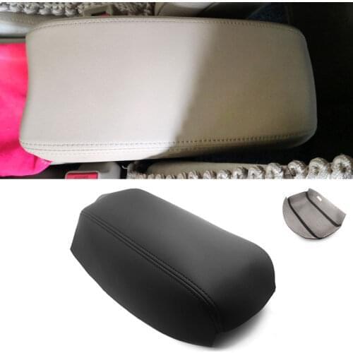 For Honda Civic 8th Gen Sedan 2006 2007 2008 2009 2010 2011 Microfiber Leather Car Styling Center Armrest Console Box Cover Trim